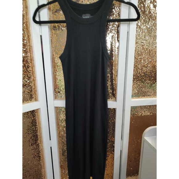 Rivington Ribbed WSLY Dress Bloomingdales Size Small Petite Ribbed Tank Dress - Picture 3 of 12